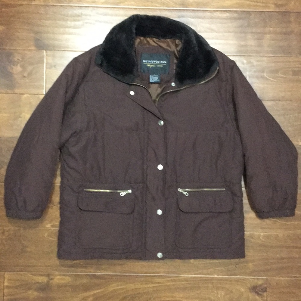 Luxury Coat With Matching Gloves